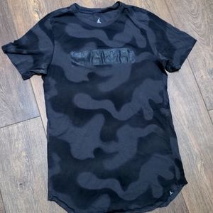 Nike Jordan black grey camo tunic shirt dress EUC Women's Small